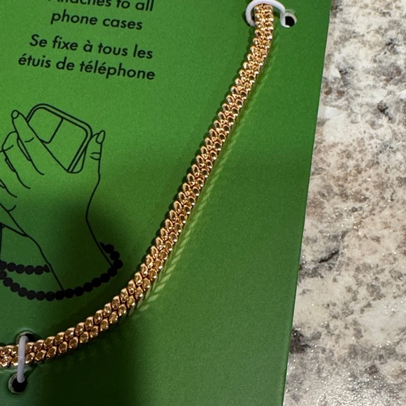 Kate Spade Gold Phone Accessory - Picture 2 of 4